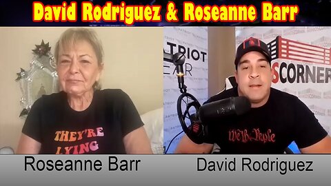 David Nino Rodriguez - Roseanne Barr Ran For President?! Her Warning Into The Storm