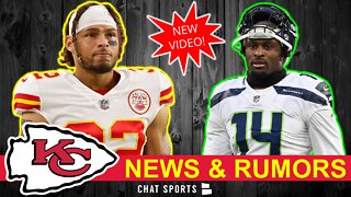 Chiefs News & Rumors: DK Metcalf Trade Rumors + Tyrann Mathieu ‘Heartbroken’, Draft Jalen Tolbert?