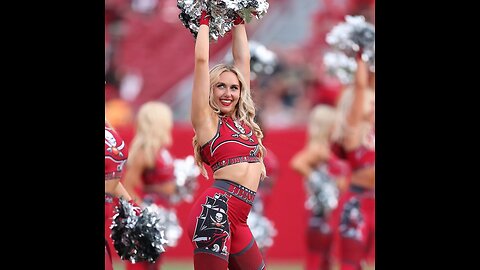 Bucs Cheerleaders Game Day ❤️🏈 Tampa Bay Buccaneers NFL Football