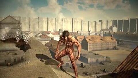 Attack on Titan (PS4) - Eren Titan Gameplay [1080p HD]