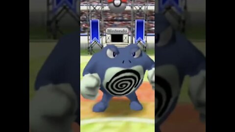 Pokémon Stadium 2 - Poliwrath Uses DOUBLESLAP!