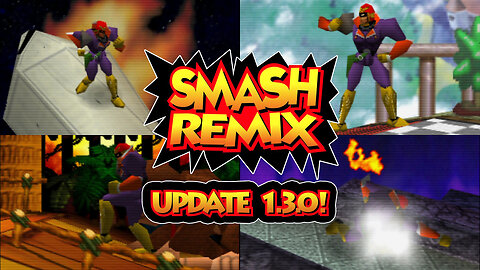 Smash Remix 1.3 - 1P Mode - Captain Falcon