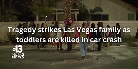 Tragedy strikes Las Vegas family as toddlers are killed in car crash