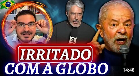 ACABOU O AMOR? ⛔ Irritado Lula manda recado para rede Globo