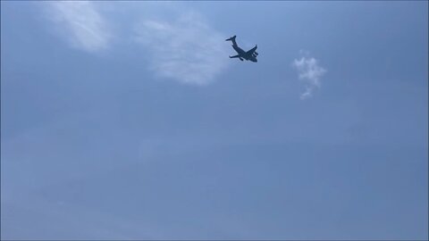 C-17 Globemaster III over North Myrtle Beach