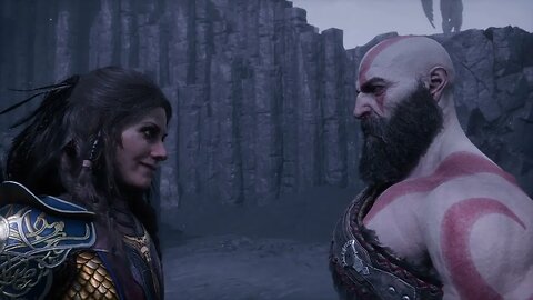 God of War Ragnarok - Valhalla DLC - Kratos and Mimir Reunite With Freya & Sigrun Dialogue Cutscene