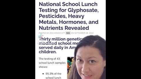 SCHOOL LUNCHES MAY BE POISONED