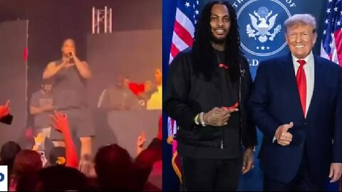 🔥 Rapper Waka Flocka Flame Kicks Biden Supporters Out of His Concert