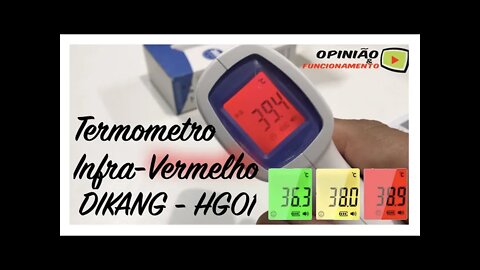 Termômetro Laser Medidor Temperatura Digital Distância 330º