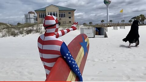 Dr. O vs. GRIM REAPER OF COVID Death Pensacola Beach, Florida