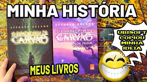 O Espadachim de Carvão - Affonso Solano Revela Quando e Como começou a escrever o Livro