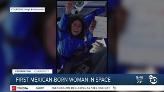 First Mexican-born woman in space