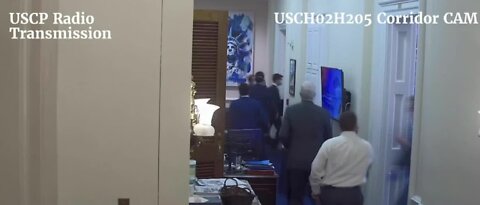 House Select Committee shows staffers fleeing House Minority Leader Kevin McCarthy's office during Jan. 6th, 2021, attack