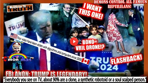 FBI ANON: TRUMP LEGENDARY & PUTIN WILL EXPOSE ALL! BONO DRONE! MOOCHIE FLASHBACK!