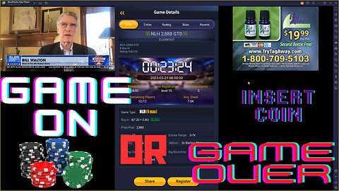 Live News and Poker Tourney🍀NLH 2,888 Guarenteed🍀My Last Shot, Will I Survive?