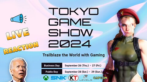 Tokyo Game Show 2024 REACTION 9.26.2024 | DAY 1 | Xbox, Capcom & More