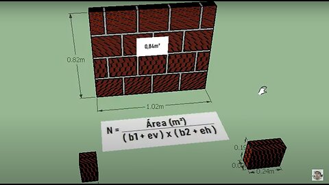 Como CALCULAR a Quantidade de TIJOLOS de uma Parede (Passo a Passo)