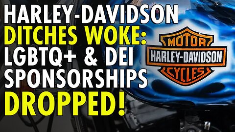 Harley-Davidson gets Bud Lighte'd, forced to drop DEI and LGBTQ+ Sponsorships