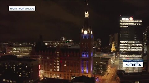 Final preparations underway for Brewers v. Braves NLDS game