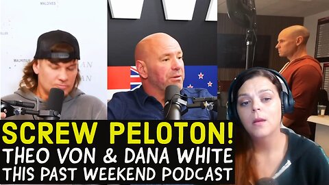 Theo Von & Dana White ~ The Peloton Incident ~ REACTION ~ It's funnier than it should be! 😂