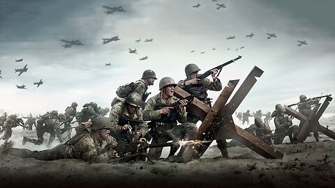 Call of Duty WWII I D-Day Omaha Beach I Mamang Maen Game I Gameplay I Ultra HD I Veteran Lvl