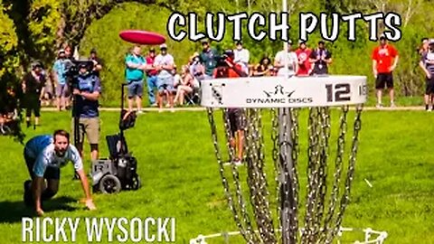 RICKY WYSOCKI CLUTCH PUTTS COMPILATION