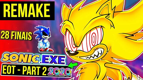 SONIC EXE mais ASSUSTADOR de todos 😈| SALLY exe EOT Part 2