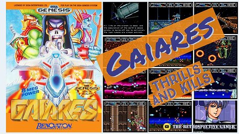 Gaiares: A Shooting Game to Drool Over on the Sega Genesis