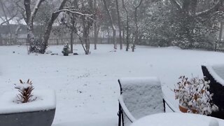 Snowfall at Ranch Acres