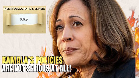 Kamala's Policies Are Nothing But Smoke And Mirrors