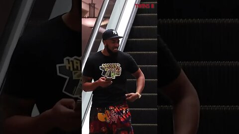 Dejavu on the Escalator - Double Twins Prank💀🤯 #shorts