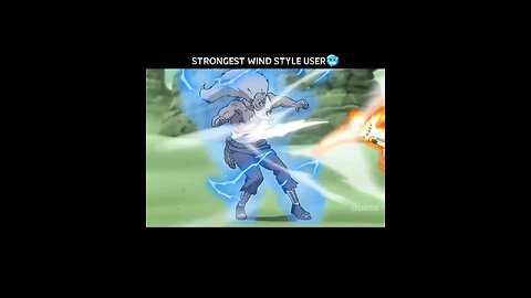 Strongest Wind Style User🥶 #naruto #shorts #anime