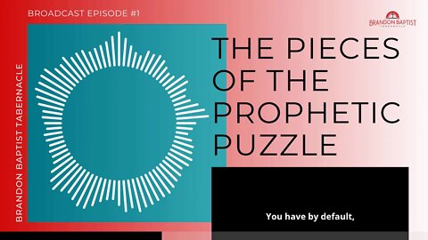 Bible Prophecy in 2020 | The Pieces of the Prophetic Puzzle - Cherishing Scripture Broadcast #1