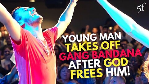 Young Man Takes Off Gang Bandana after God Frees Him