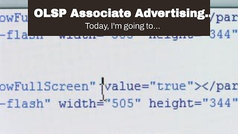 OLSP Associate Advertising System