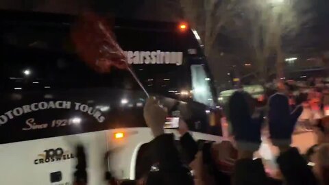 Cincinnati Bengals return home after Super Bowl loss