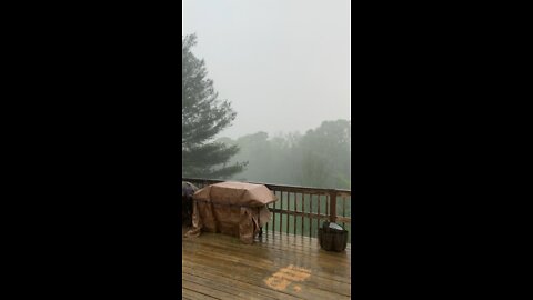 East Tennessee thunderstorm