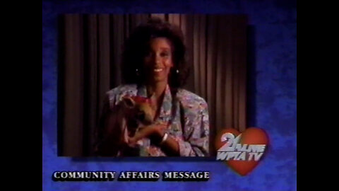 July 4, 1992 - WPTA Marti Wright Promo for Kiss A Pig Contest