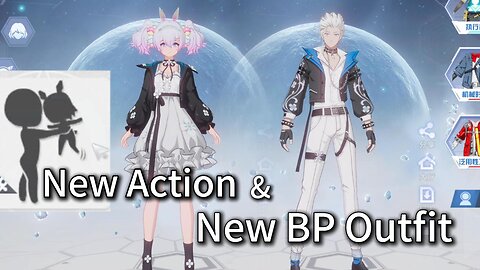 New Battle Pass Outfit Color Dye Preview and New Action Tower of Fantasy CN4.3