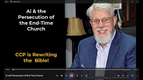 How to Prepare for Ai and Persecution of End-Time Church!