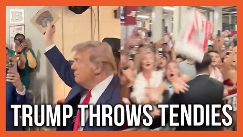 "USA!" Crowd at Alabama-Georgia Goes Wild for Trump Tossing Chicken Tenders