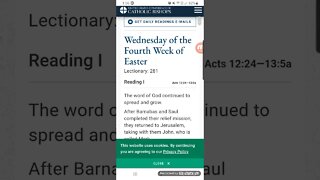 Jesus is our Savior/ Bible reading April 28 / 2021