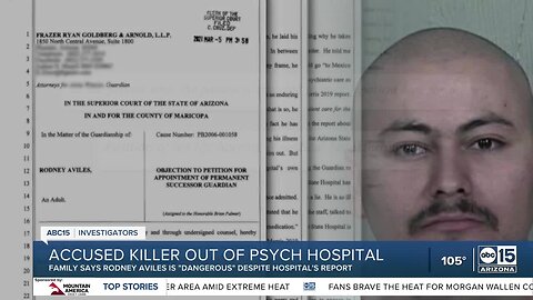 Man accused of killing relatives is released from Arizona State Hospital