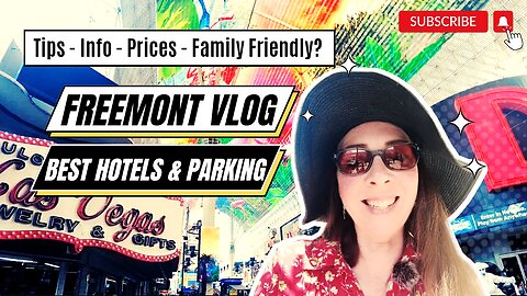 Freemont Street Vlog - Walking Tour