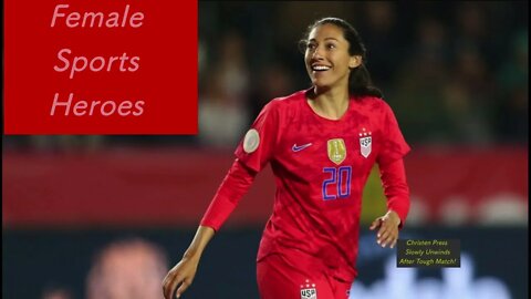 #ncaawomensoccer #nwslinjuries #womensoccerhighlights Christen Press Slowly Unwinds after Match