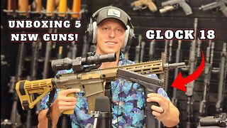 Glock 18 & 308 Pistol Unboxing - Vault Room Live Stream