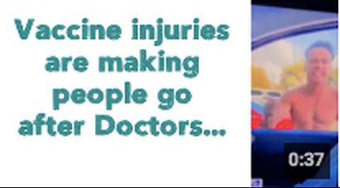 Vaccine injuries are making people go after Doctors...