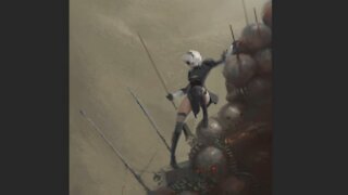 Timelapse Digital Painting - NieR: Automata, 2B