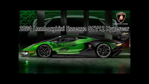 2021 Lamborghini Essenza SCV12 Hypercar