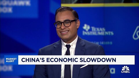 The Chinese economy is headed for a much bigger slowdown than we have today, says Shehzad Qazi